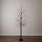 8ft. Pre-Lit Halloween Black Twig Artificial Tree with 510 Orange & Purple LED Lights